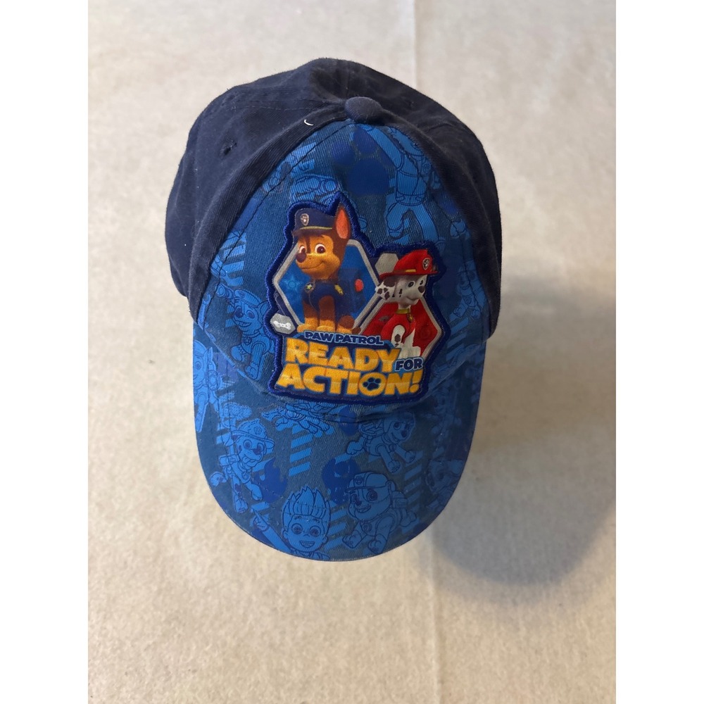 Nickelodeon Paw Patrol Ready‎ For Action Boys Blue Baseball Hat Chase Marshall